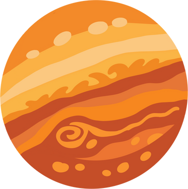 Planet Jupiter Illustration